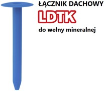 Kołek dachowy LDTK do wełny mineralnej